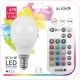 Avide Smart LED Mini Globe 5.5W RGB+W 2700K IR Távirányítóval ASMG14RGBW-55W-RC