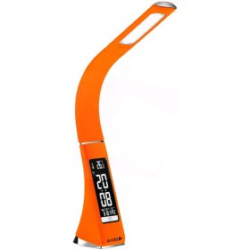   Avide LED Asztali Lámpa Üzleti Bőrhatású Naptár Narancs 6W