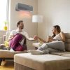 Globiz Smart fali hősugárzó - 1000/2000W - Tuya - 220 - 240V - szürke BW2103C