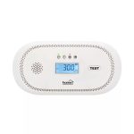   HOME CO10LCD szén-monoxid vészjelző, LCD kijelző , elemes, 2 év elem élettartam, 10 év érzékelő élettartam CO10LCD