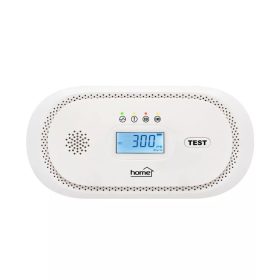   HOME CO10LCD szén-monoxid CO vészjelző, LCD kijelző , elemes, 2 év elem élettartam, 10 év érzékelő élettartam CO10LCD