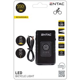 ENTAC BICIKLILÁMPA ALU 8W EBL-8W-ALU