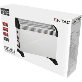   Entac Hordozható Konvekciós Fűtőtest Időzítővel 2000W 53,5cm ECHT2000-S