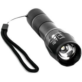   Entac Elemlámpa Fókuszálható Alu 5W (+Biciklikormány adapter) EFL-ZOOM-ALU