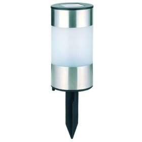   Entac Kerti napelemes kültéri Szolár Lámpa 21cm Rozsdamentes acél 1 LED (EGSL-SS1LT21)