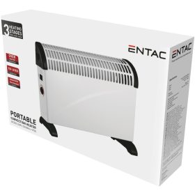   Entac Hordozható Konvekciós Fűtőtest Basic 750W 53,5cm EPCHB750-S