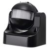 EMOS G1125 Mozgásérzékelő (PIR) IP44 12m 180° FEKETE