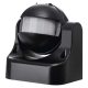 EMOS G1125 Mozgásérzékelő (PIR) IP44 12m 180° FEKETE