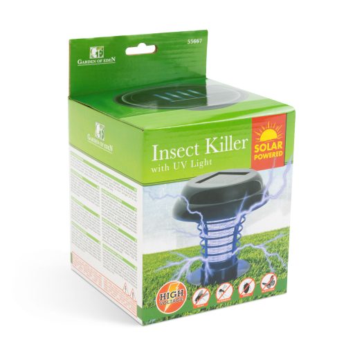 GLOBIZ  55667 Hozzáadás a kedvencekhez Szolár rovarcsapda - leszúrótüskével, fekete 
