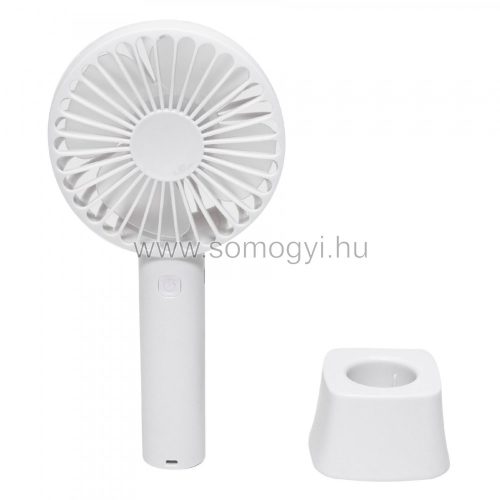 Somogyi HF 9/WH Kézi, tölthető ventilátor (HF9/WH)