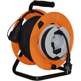 SOMOGYI Kábeldob 22 + 3 m gumírozott vezetékkel HJR 25-3