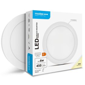   Modee Lighting LED Panel Kerek - Felszerelhető 6W 4000K (450 lumen) ML-LPR4000K6WA