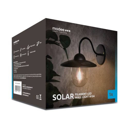 Modee Lighting LED Fali Szolár Napelemes Lámpa 104 WS104