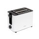 Midea MT-RP2L09W kenyérpirító, max. 950 W, 6-fokozatú időzítés, visszajelző fények, vezetéktároló, fehér-fekete MT-RP2L09W