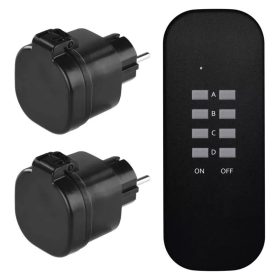 EMOS Távírányítású aljzat IP44 P0068