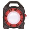 EMOS Gumi Kábeldob LED-es világítással 4 aljzat, 15m, 1,5 mm2, SCHUKO
