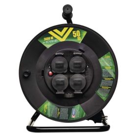 EMOS KÁBELDOB 50m-es GUMI 3x1,5 vezetékkel IP44 P08250