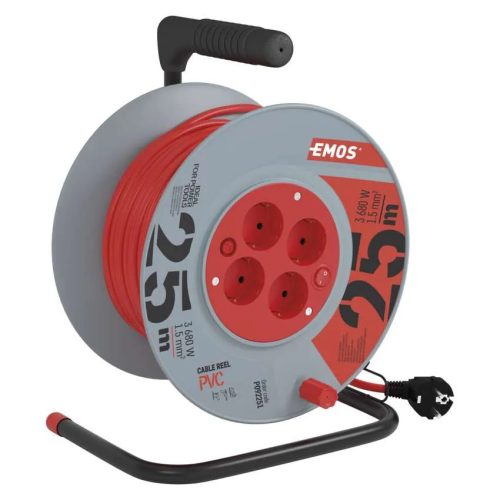 KÁBELDOB 25m-ES 3X1,5 vezetékkel