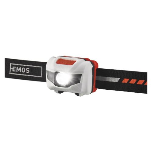 EMOS ELEMES FEJLÁMPA 1 fehér + 2 piros LED (P3521)