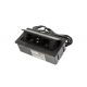 GTV ASZTALBA SÜLLYESZTHETŐ IRODAI ELOSZTÓ, IP20, 2X (2P+F), 2XUSB (2,1A 5V), FEKETE, SCHUKO, KÁBELLEL PBSUC2GS-20N