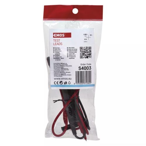 EMOS S4003 MULTIMÉTER MÉRŐKÁBEL KÉSZLET BB58