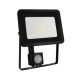2 SMD 230V 30W IP44 NW FEKETE MOZGÁSÉRZÉKELŐS LED REFLEKTOR (SLI029039NW_CZUJNIK)