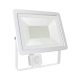 SpektrumLED NOCTIS LUX 2 SMD 230V 50W IP44 NW FEHÉR MOZGÁSÉRZÉKELŐS LED REFLEKTOR (SLI029044NW_CZUJNIK)