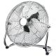 Alumínium nagy teljesítményű padlóventilátor 80W, 220-240V, 16 coll (40CM) átmérő, 3 fokozatú, 1,6m vezetékkel, krómozott állvánnyal Stilo STI1829