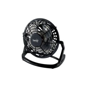 SOMOGYI HOME Asztali ventilátor, USB FEKETE 10CM TF 10USB