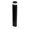 Home TWFR100B oszlopventilátor, 45 W, 3 sebességfokozat, távirányító, kikapcsolás időzítés, oszcillálás, nagy méretű kijelző TWFR100B
