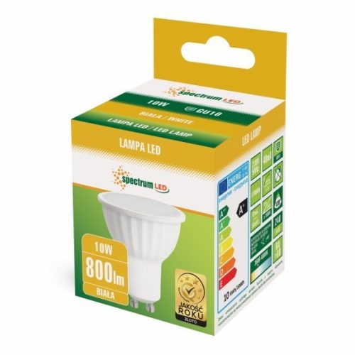 LED GU10 230V 10W SMD 105° NW 4000K