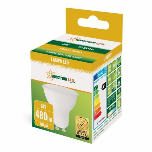 LED GU10 230V 6W SMD 120° NW 4000K