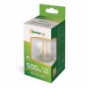 LED Kisgömb E27 230V 4W COG filament WW 3000K Üveg