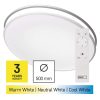 EMOS LED mennyezeti lámpa 36W 140-2880lm dimm. állítható színhőmérséklet (ZM5166)