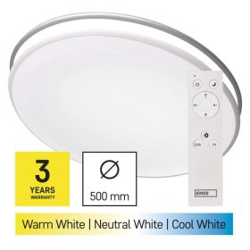   EMOS LED mennyezeti lámpa 36W 140-2880lm dimm. állítható színhőmérséklet (ZM5166)