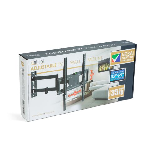 DELIGHT TV fali tartókonzol dönthető 32-55"" 39696
