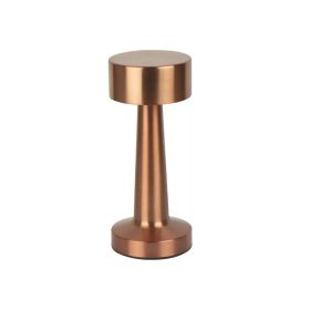   ASZTALI LÁMPA RIWIA 1,0W 120LM CCT IP20 RÓZSAARANY 1800MAH  LL-204485